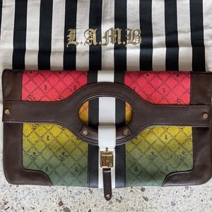 VINTAGE RARE LAMB RASTA CLUTCH
